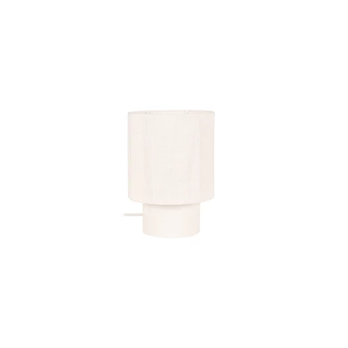 Lucide TISSAJA - Lampe de table - Ø 20 cm - 1xE14 - Blanc | Essential - éteint